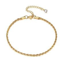 Load image into Gallery viewer, Twisted Rope Anklet