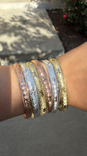Load image into Gallery viewer, 3-Tone Luxe Bangle Set (Gold, Silver, Rose Gold)
