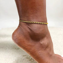 Load image into Gallery viewer, Twisted Rope Anklet
